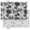 Toile Tissue Paper - Lightweight - Small - Front & Back