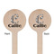 Toile Wooden 6" Stir Stick - Round - Double Sided - Front & Back