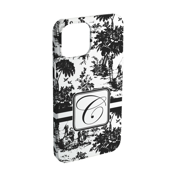 Custom Toile iPhone Case - Plastic - iPhone 15 Pro (Personalized)