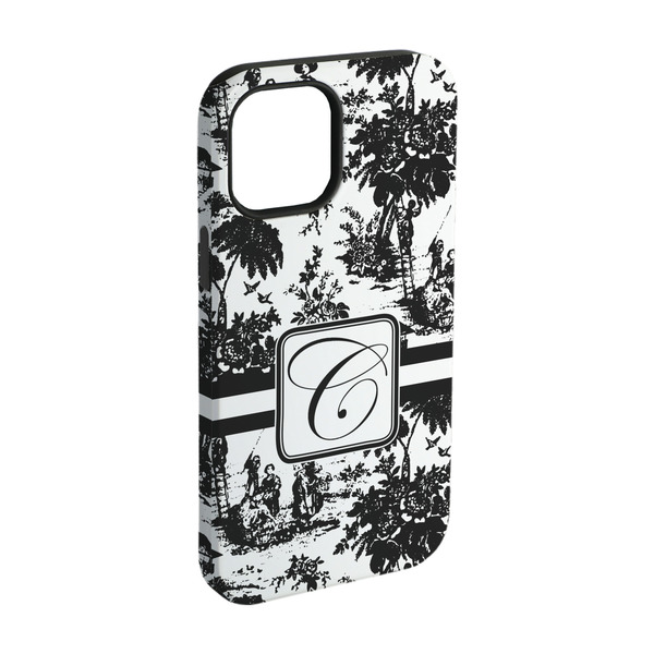 Custom Toile iPhone Case - Rubber Lined - iPhone 15 (Personalized)