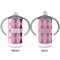 Argyle 12 oz Stainless Steel Sippy Cups - APPROVAL