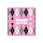 Argyle Wood Print - 12x12 (Personalized)