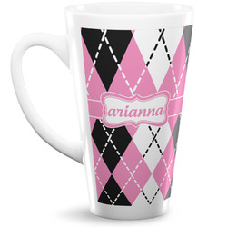 Argyle 16 Oz Latte Mug (Personalized)