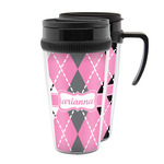 Argyle Acrylic Travel Mug (Personalized)