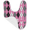 Argyle Baby Bib - AFT folded