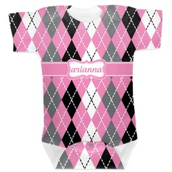 Argyle Baby Bodysuit 12-18 (Personalized)