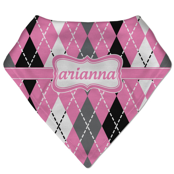 Custom Argyle Bandana Bib (Personalized)