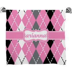 Argyle Bath Towel (Personalized)