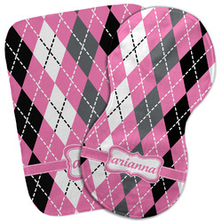 Argyle Burp Cloth (Personalized)