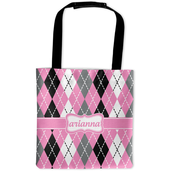 Custom Argyle Auto Back Seat Organizer Bag (Personalized)