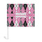 Argyle Car Flag - Large - FRONT