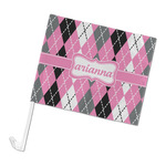 Argyle Car Flag - Large (Personalized)