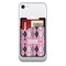 Argyle Cell Phone Credit Card Holder w/ Phone