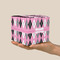 Argyle Cube Favor Gift Box - On Hand - Scale View