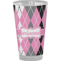 Argyle Pint Glass - Full Color (Personalized)