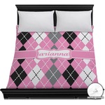 Argyle Duvet Cover - Full / Queen (Personalized)