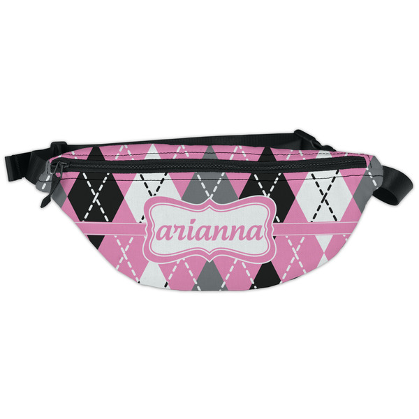 Custom Argyle Fanny Pack - Classic Style (Personalized)