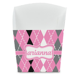 Argyle French Fry Favor Boxes (Personalized)