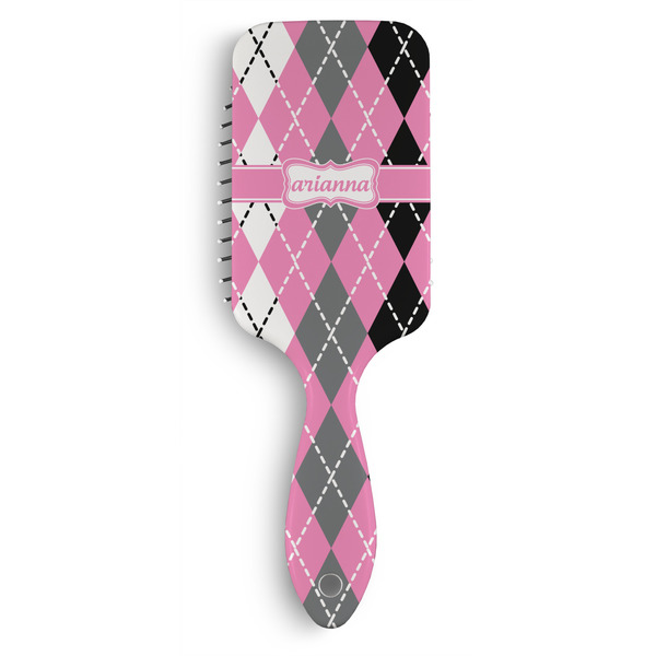 Custom Argyle Hair Brushes (Personalized)