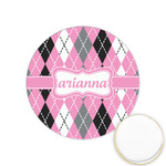 Argyle Printed Cookie Topper - 1.25" (Personalized)