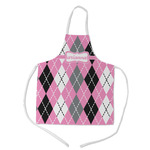 Argyle Kid's Apron - Medium (Personalized)