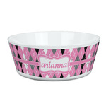 Argyle Kid's Bowl (Personalized)