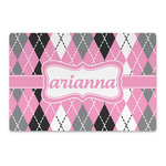 Argyle Large Rectangle Car Magnet (Personalized)