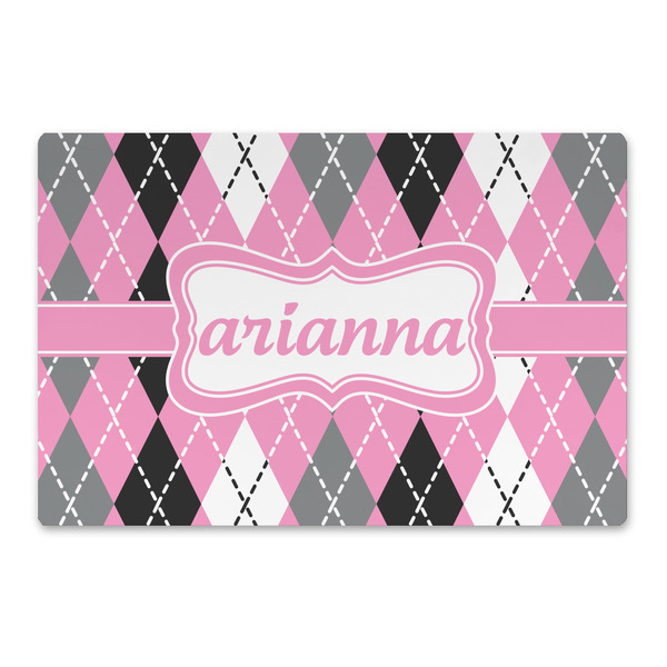 Custom Argyle Large Rectangle Car Magnet (Personalized)