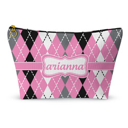 Argyle Makeup Bag - Small - 8.5"x4.5" (Personalized)