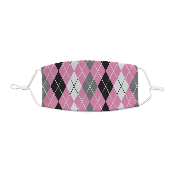 Custom Argyle Kid's Cloth Face Mask - XSmall