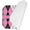 Argyle Octagon Placemat - Single front (folded)