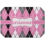 Argyle Dining Table Mat - Octagon (Single-Sided) w/ Name or Text