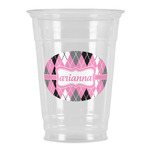 Argyle Party Cups - 16oz (Personalized)