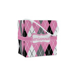 Argyle Party Favor Gift Bags - Gloss (Personalized)