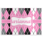 Argyle Disposable Paper Placemats (Personalized)