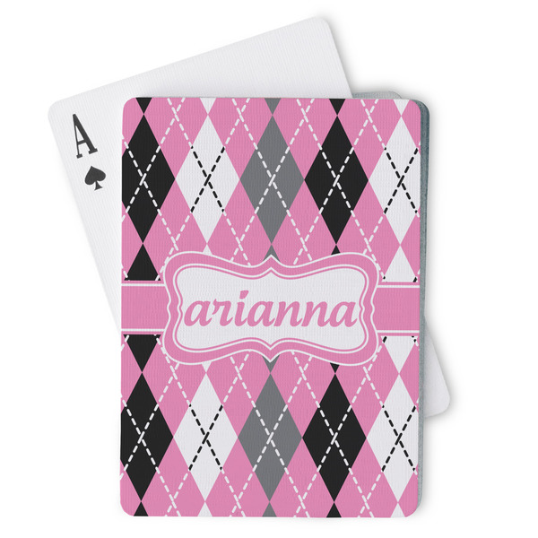 Custom Argyle Playing Cards (Personalized)