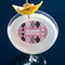 Argyle Printed Drink Topper - Medium - In Context