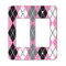 Argyle Rocker Light Switch Covers - Double - MAIN