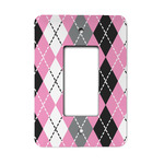 Argyle Rocker Style Light Switch Cover - Single Switch