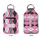 Argyle Sanitizer Holder Keychain - Small APPROVAL (Flat)