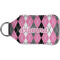 Argyle Sanitizer Holder Keychain - Small (Back)