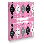 Argyle Softbound Notebook - 7.25" x 10" (Personalized)