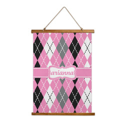 Argyle Wall Hanging Tapestry (Personalized)