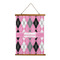 Argyle Wall Hanging Tapestry - Portrait - MAIN