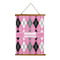 Argyle Wall Hanging Tapestry - Portrait - MAIN