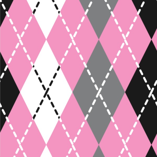 Custom Argyle Wallpaper & Surface Covering (Peel & Stick 24"x 24" Sample)