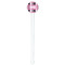 Argyle White Plastic 7" Stir Stick - Round - Single Stick