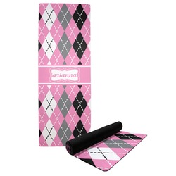 Argyle Yoga Mat (Personalized)