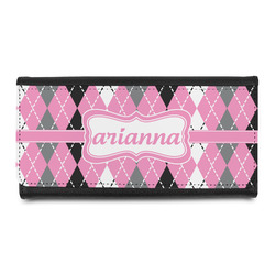 Argyle Leatherette Ladies Wallet (Personalized)