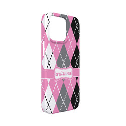 Argyle iPhone Case - Plastic - iPhone 13 Mini (Personalized)